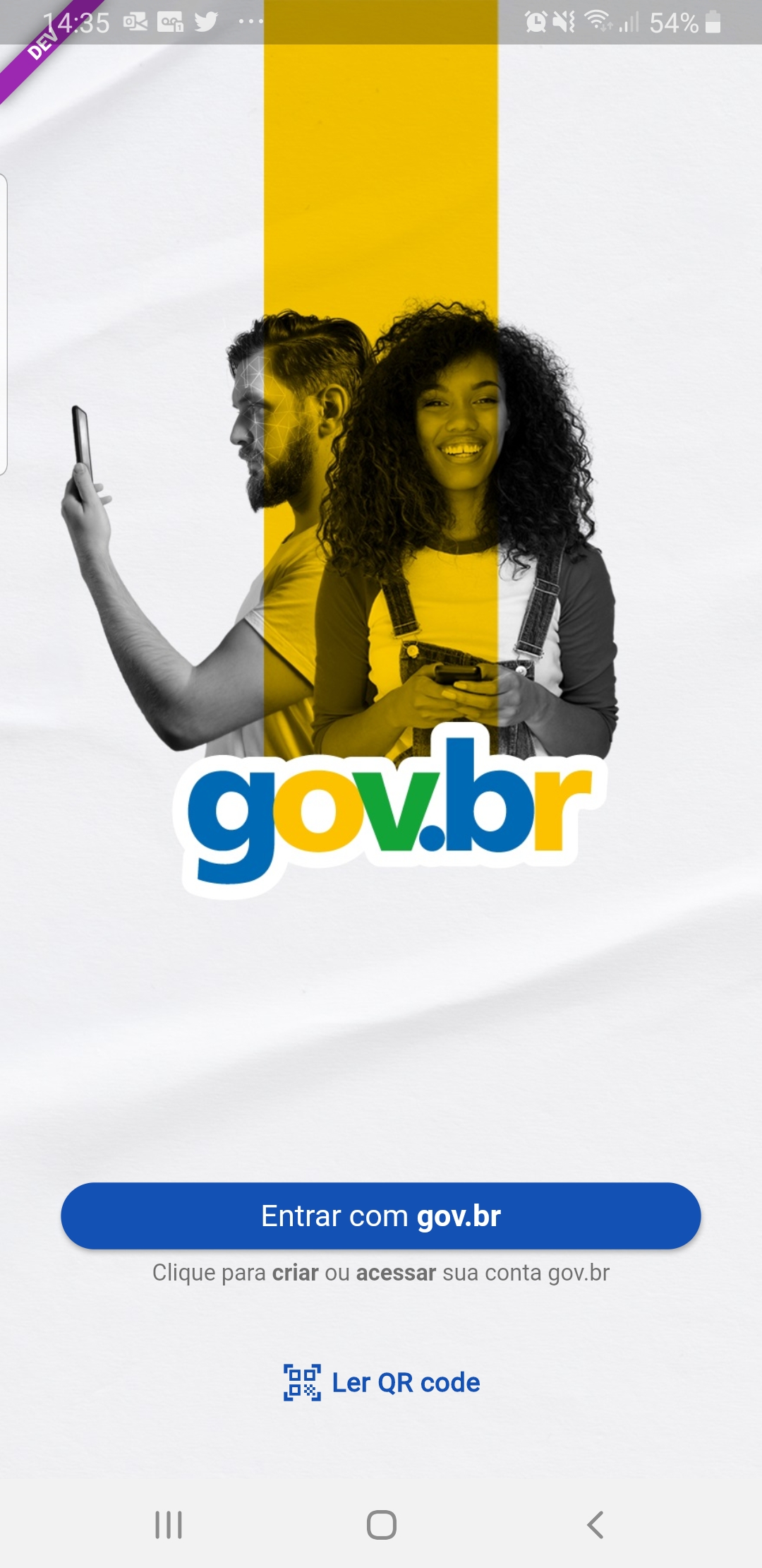 Gov.br site e aplicativo como cadastrar